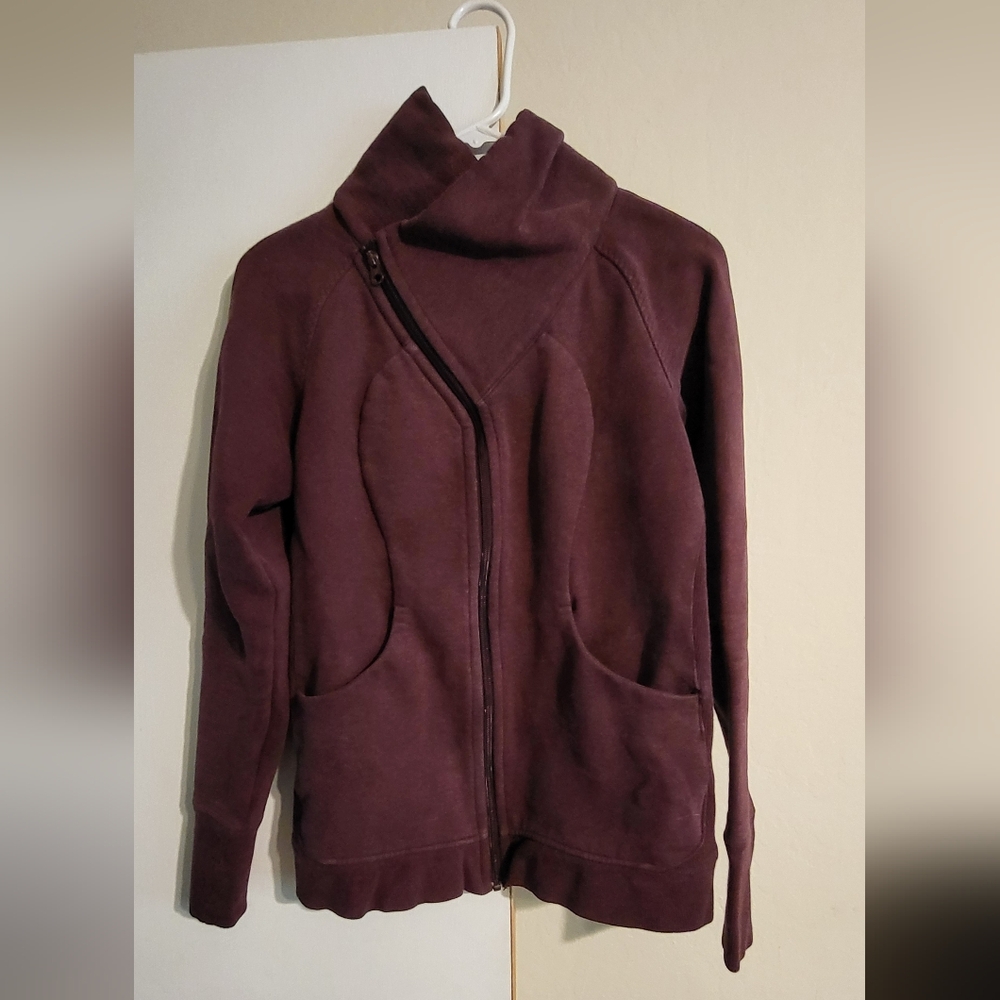 Lululemon, 8, Cozy Cuddle Up Jacket, Bordeux Drama